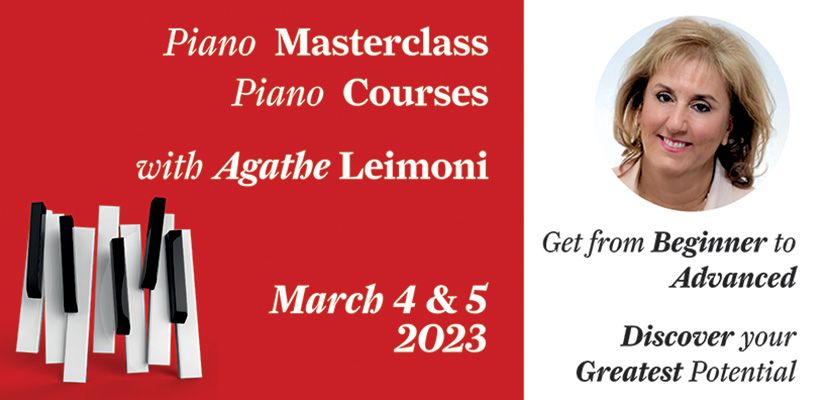 Piano Masterclass - Piano Courses Cyprus winter 2023